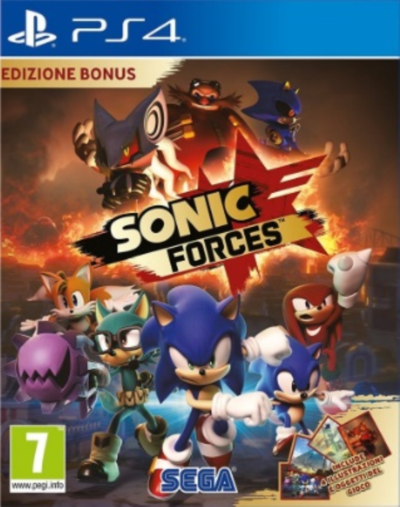TECNOSHOP Sonic Forces Bonus Edition (soft bundle) per Sony PS4